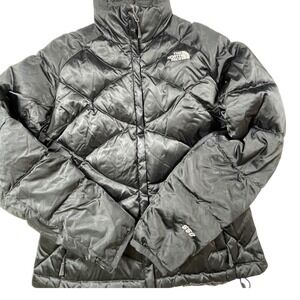 Women's The‎ North Face Aconcagua 550 Down Puffer Jacket Black- Small